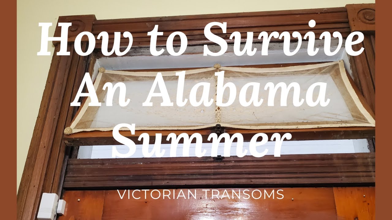 Create your own breeze! Victorian Transoms