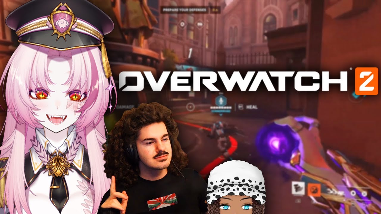 Matara Plays Overwatch 2 with RubenSargasm and iJinzu