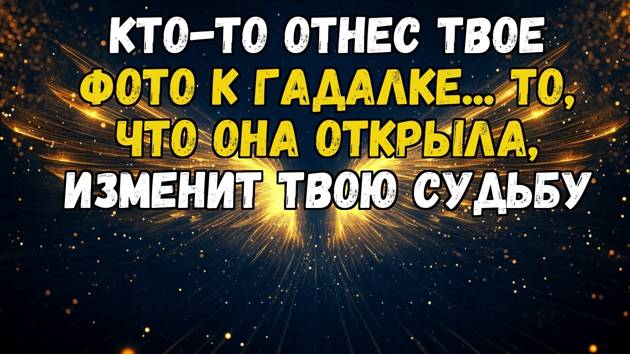 💌💘КТО-ТО ОТНЕС ТВОЕ ФОТО К ГАДАЛКЕ... ТО, ЧТО ОНА ОТКРЫЛА, ИЗМЕНИТ ТВОЮ СУДЬБУ