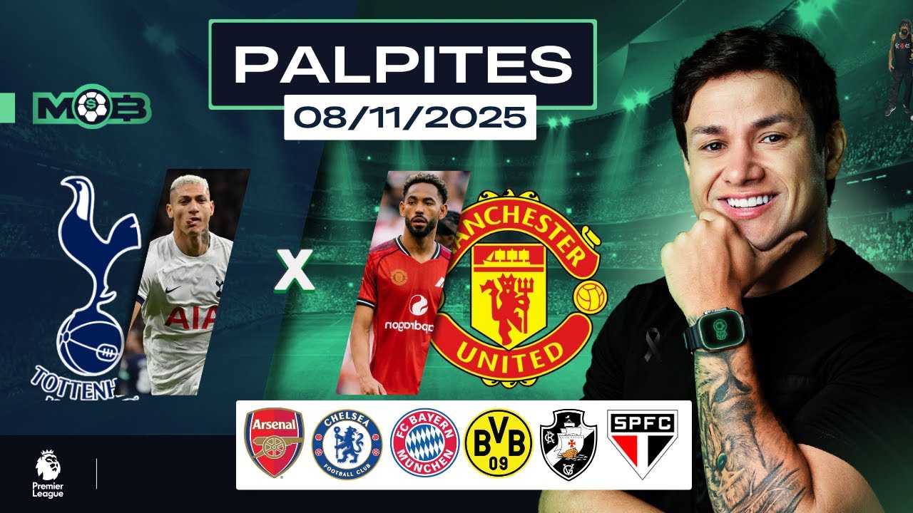 PALPITES DE FUTEBOL PARA O DIA 08 11 2025 + BILHETE PRONTO (SABADOU NO MUNDO BET)
