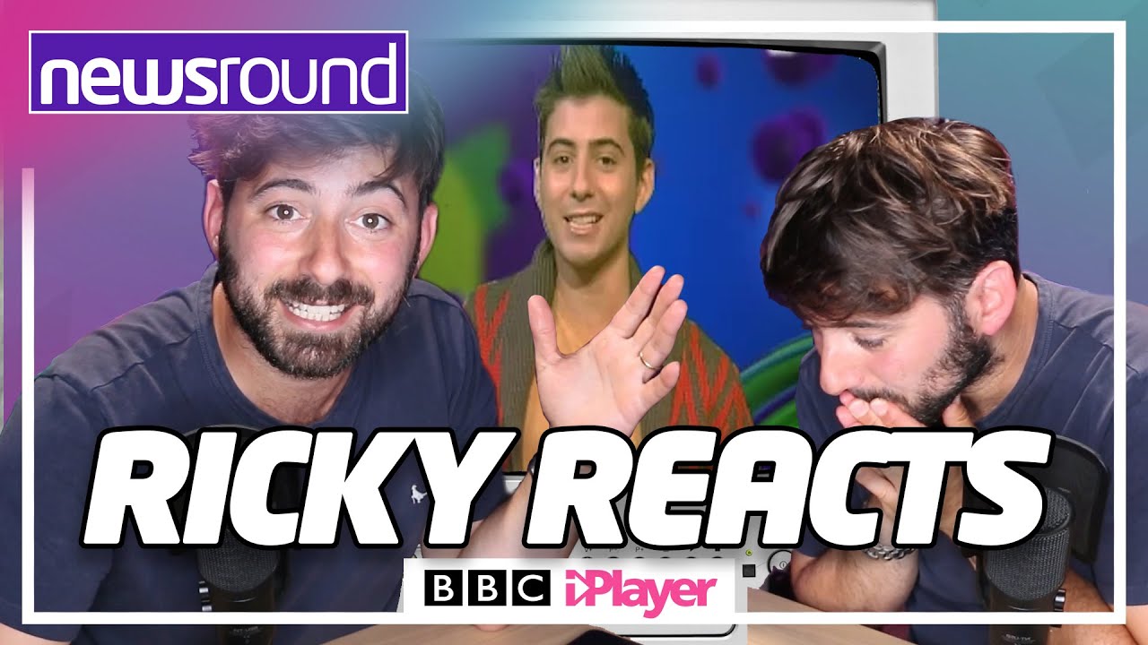 Ricky REACTS: 10 YEARS AGO presenting on Newsround!