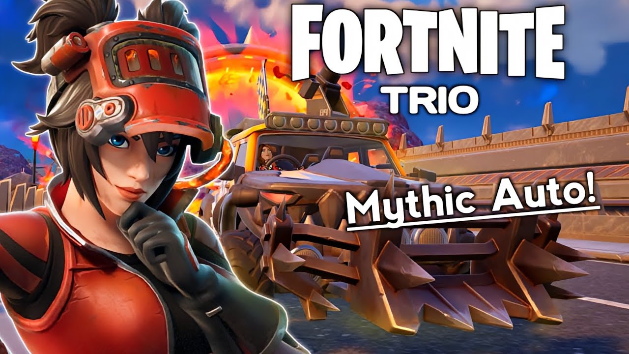 Fortnite Trio: VOITTAMATON MYTHIC AUTO! (tuhoaa kaiken)