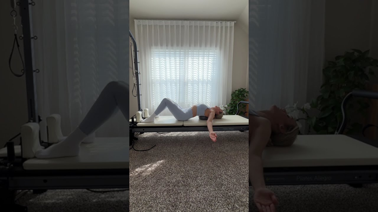 8-Minute Calm Pilates Reset | Thoracic Extension + Chest Stretch | No Equipment