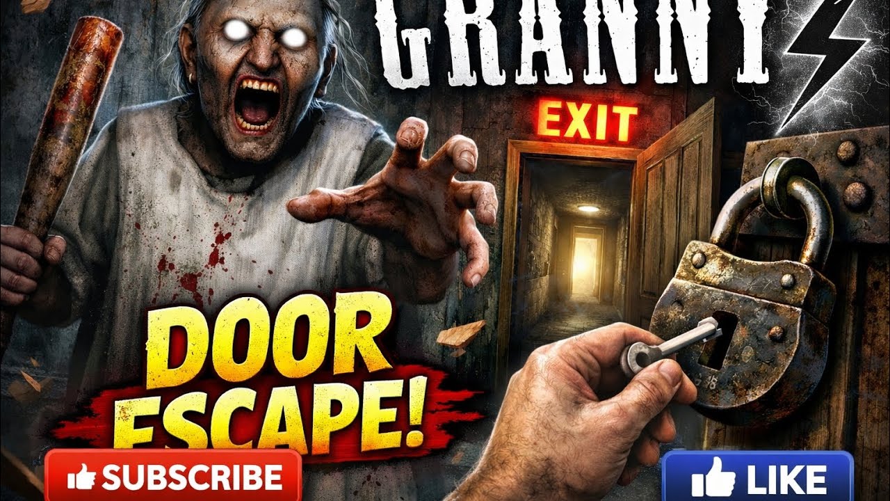 Don’t Play Granny Alone at Night! 😈 GRANNY CHAPTER 1 PLEASE DEKHO LAST TAK VIDEO 😨😨😨