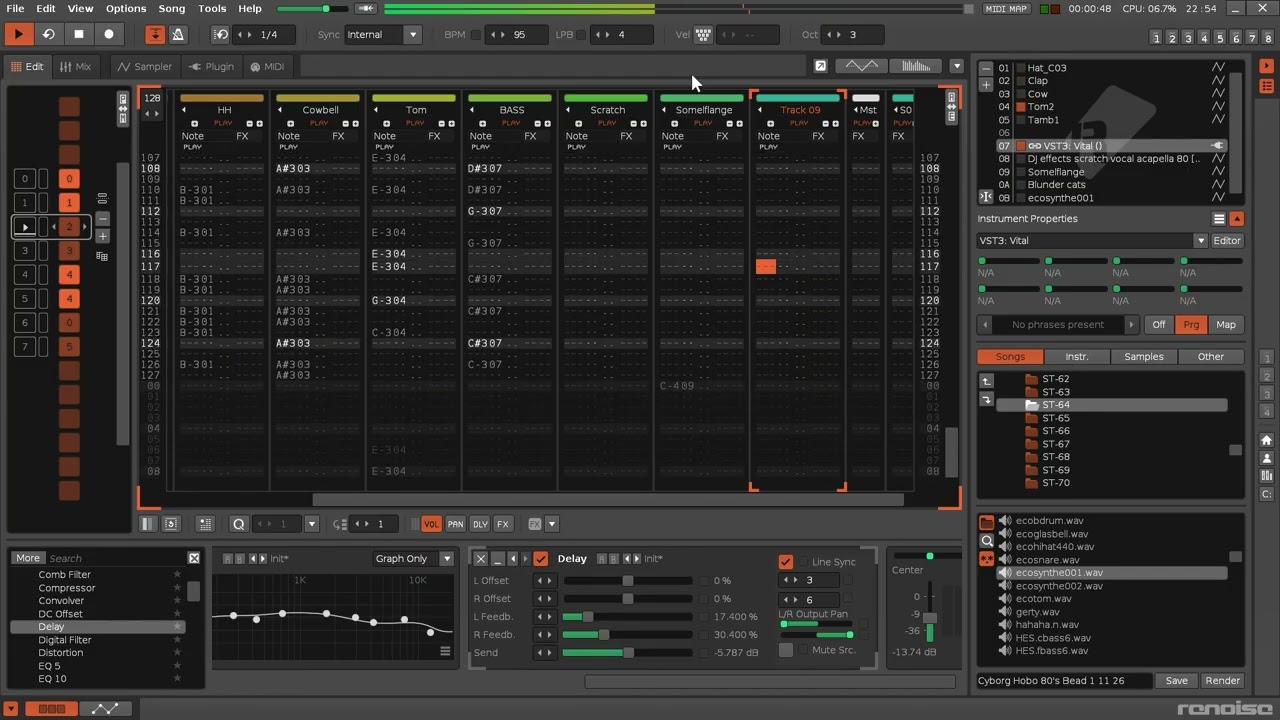 Renoise Practice Session 1 11 26