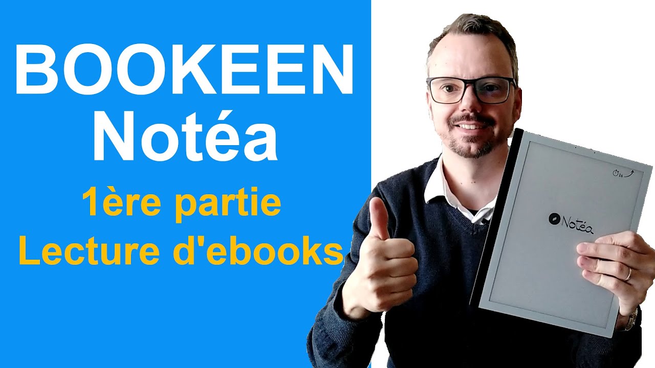 Bookeen Notéa : test de lecture d'ebooks (1/3)