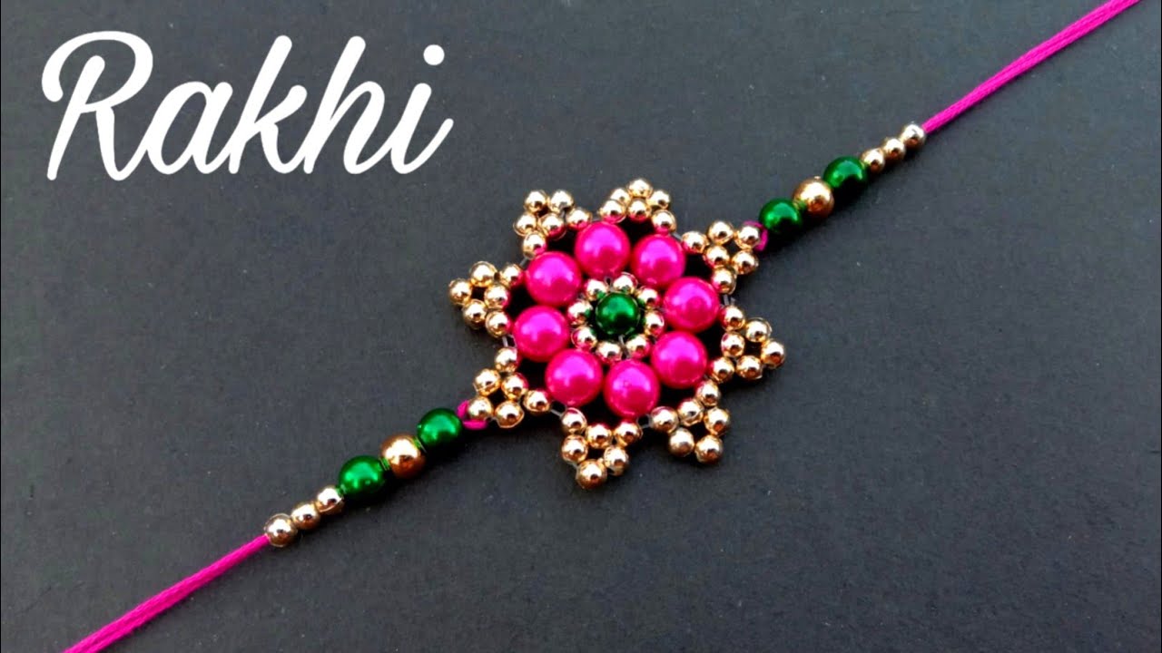 How To Make Rakhi At Home//Rakhi Making Ideas At Home// Useful & Easy