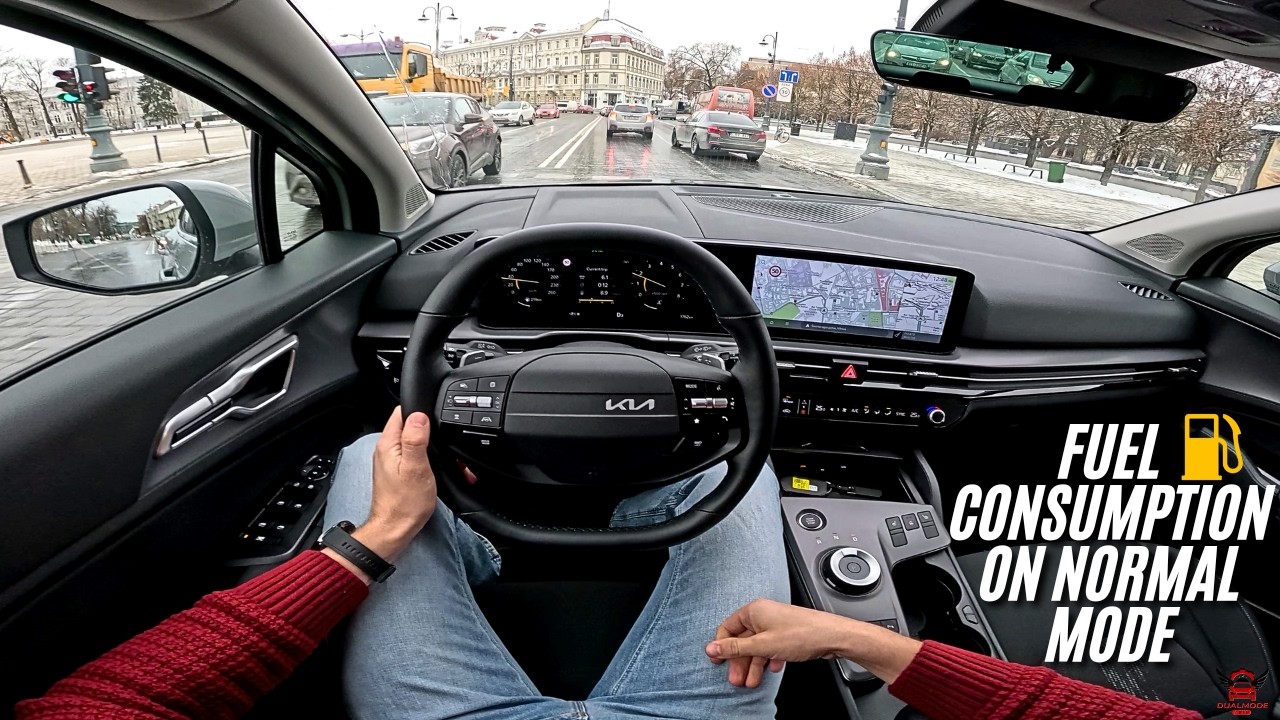 2026 Kia Sportage 1.6 T-GDI AWD (180HP) – POV City Fuel Consumption Test (Normal Mode)