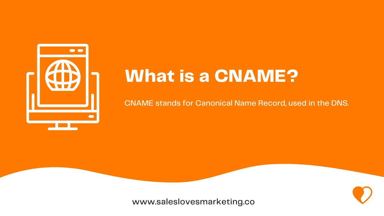 What is a CNAME record in dns - When is it used and what is its purpose?