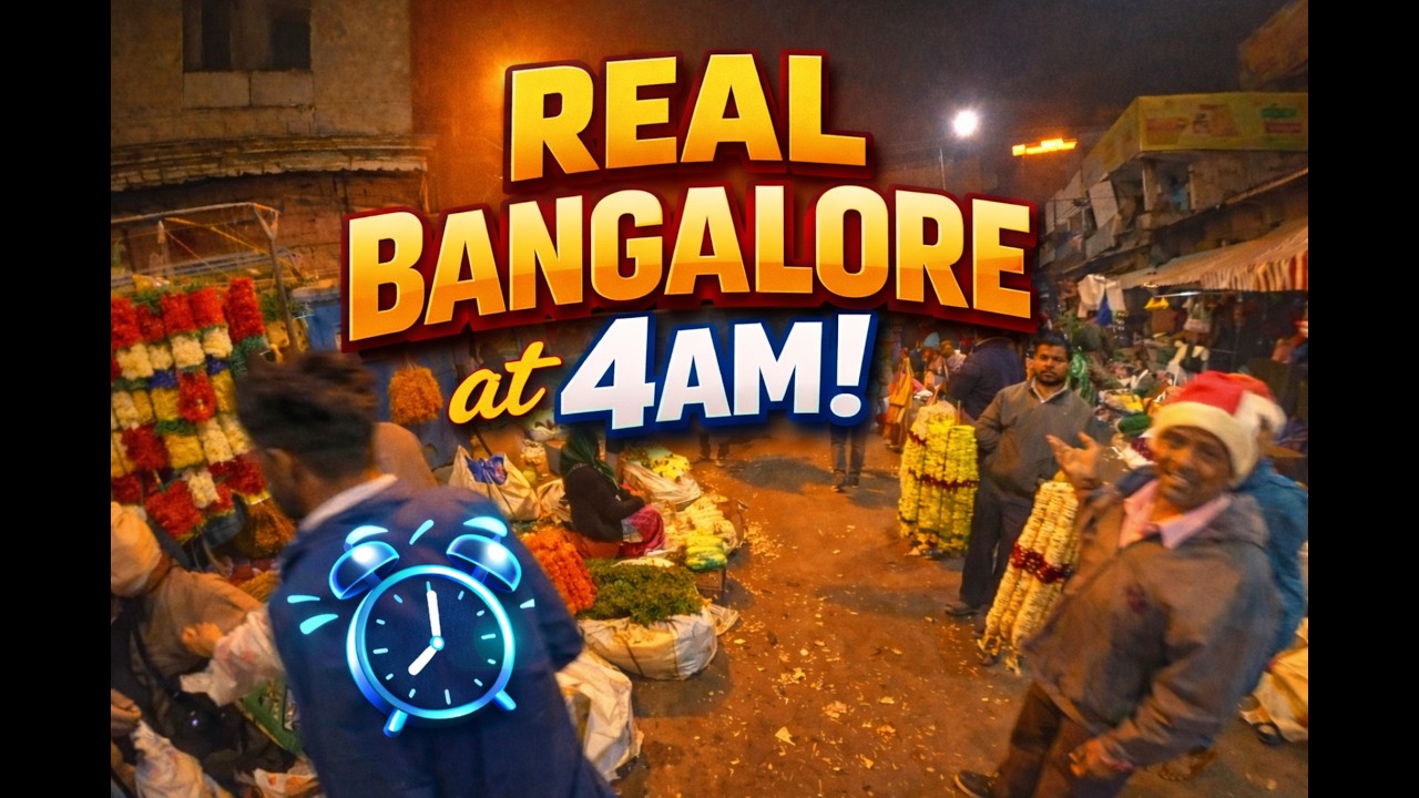 Real Bangalore at 4 AM 😳 | Insta360 X3 Night Shots