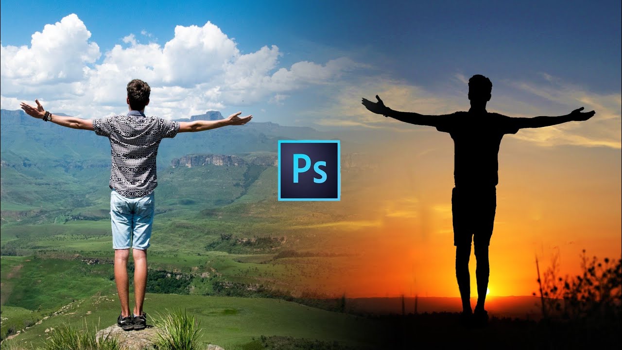 How to Create silhouettes in photoshop | Easy tutorial silhouettes |