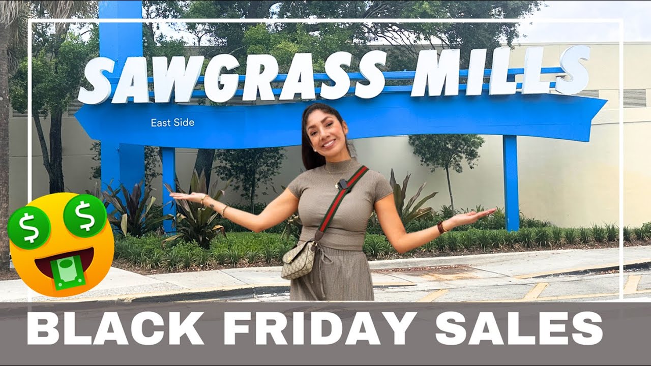 EMPEZÓ EL BLACK FRIDAY EN SAWGRASS MILLS MALL - 🤑70% DE DESCUENTO A MÁS!!!!