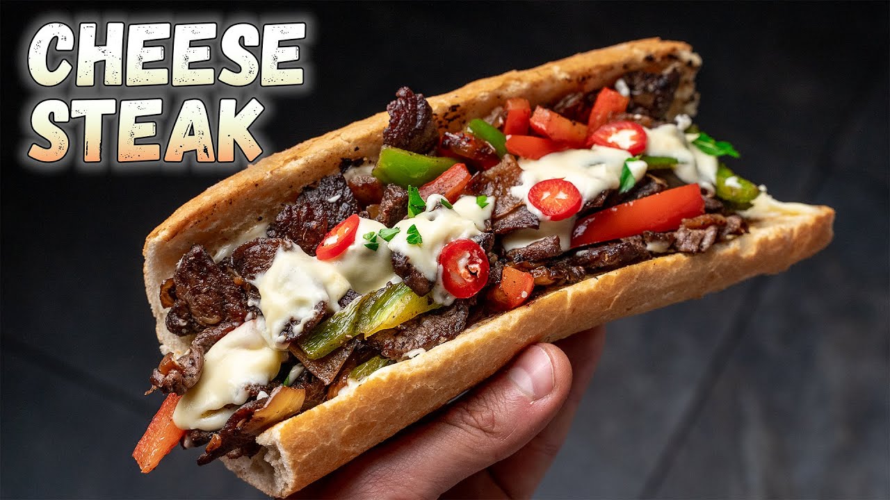 MEGA KANAPKA - Philly Cheesesteak - musisz spróbować