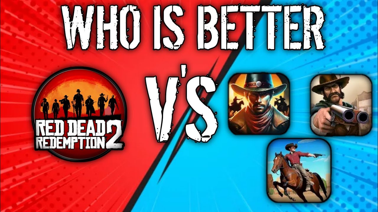 RDR2 vs Cowboy Games | Graphics, Story & Gameplay Comparison