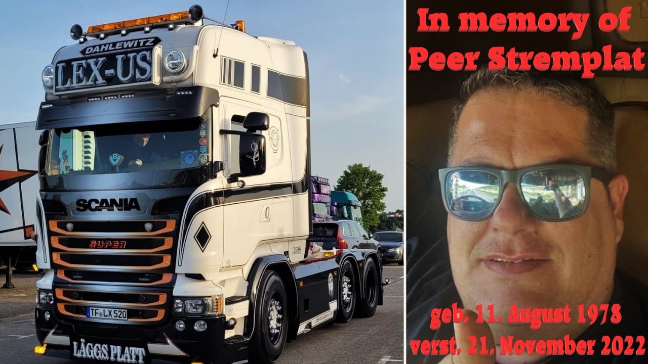 In memory of Peer Stremplat from LEX-US Transporte
