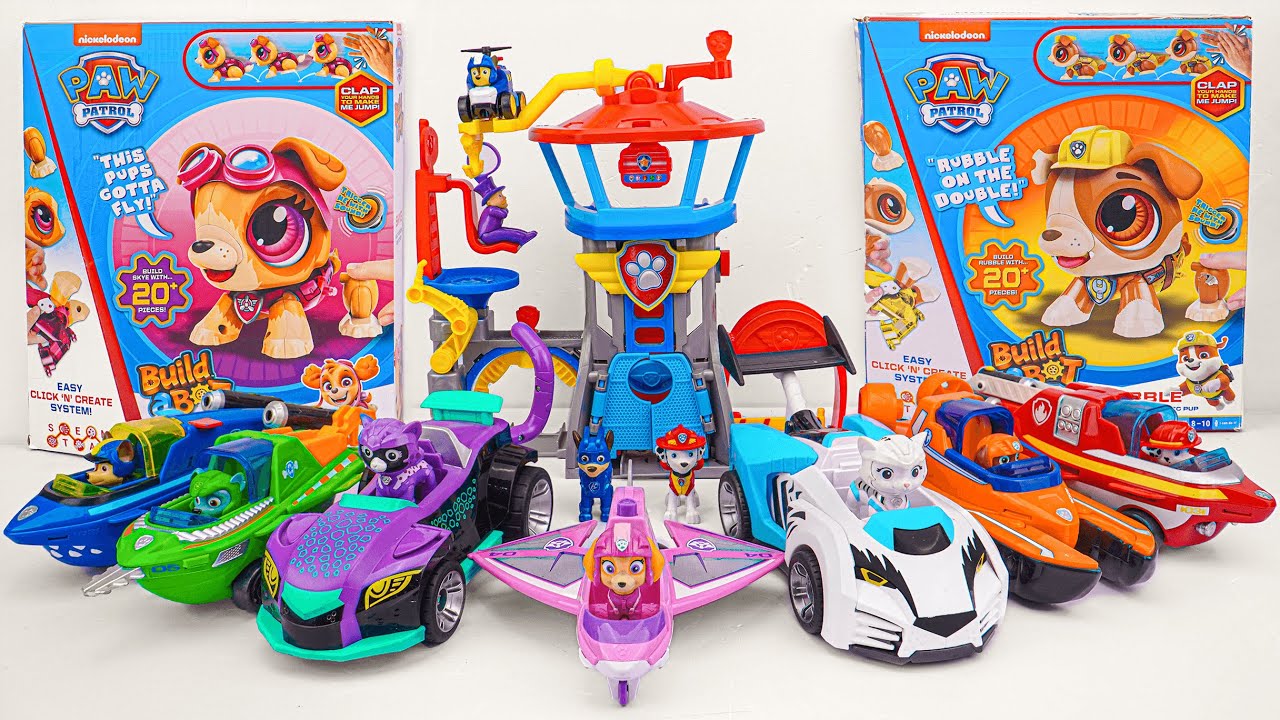 PAW Patrol to the Rescue! Paw Patrol Truck Set with ALL Pups 🐶🚨 | Paw Patrol Unboxing ASMR#pawpatrol