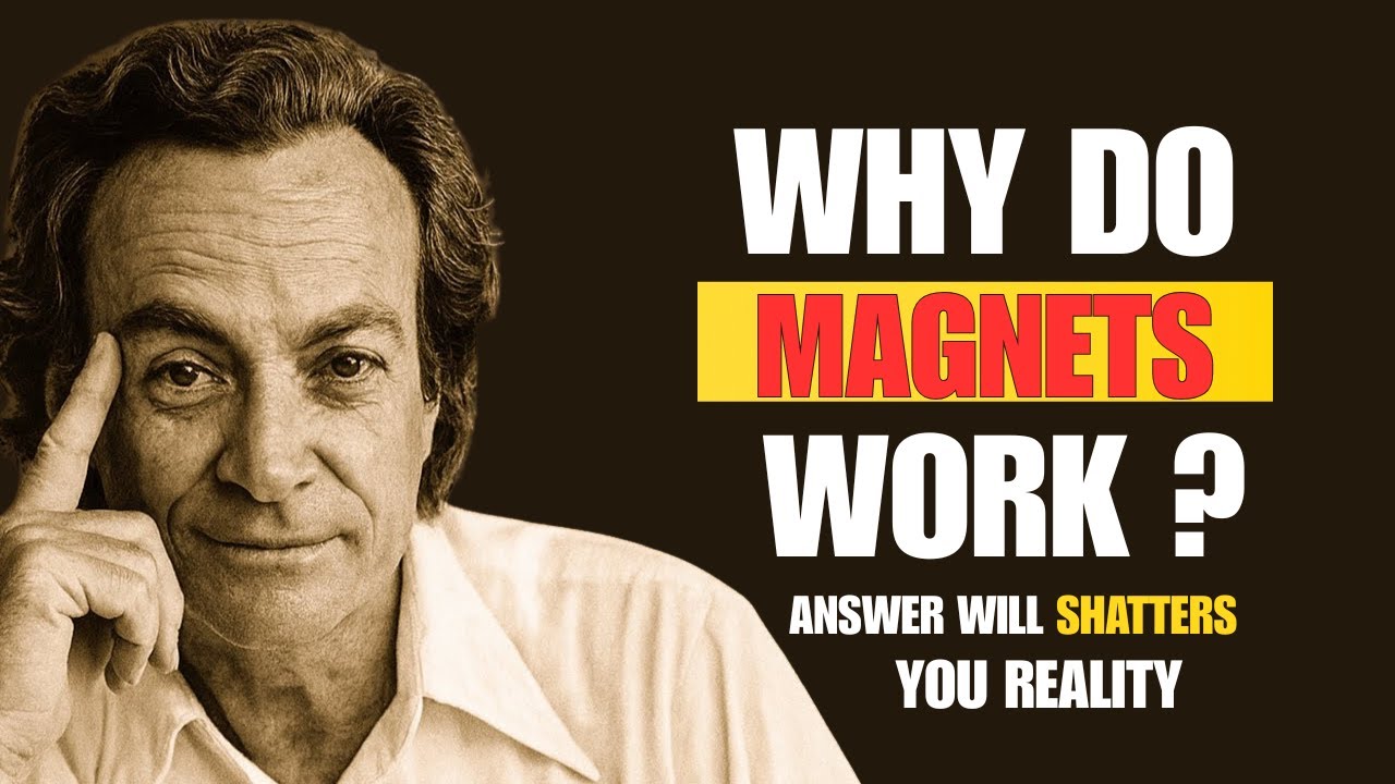 Why Do Magnets Work? Richard Feynman’s Mind-Bending Answer That Will Change How You See Reality