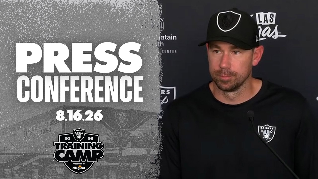 Klint Kubiak, Darien Porter and Connor Heyward Presser - 8.16.26