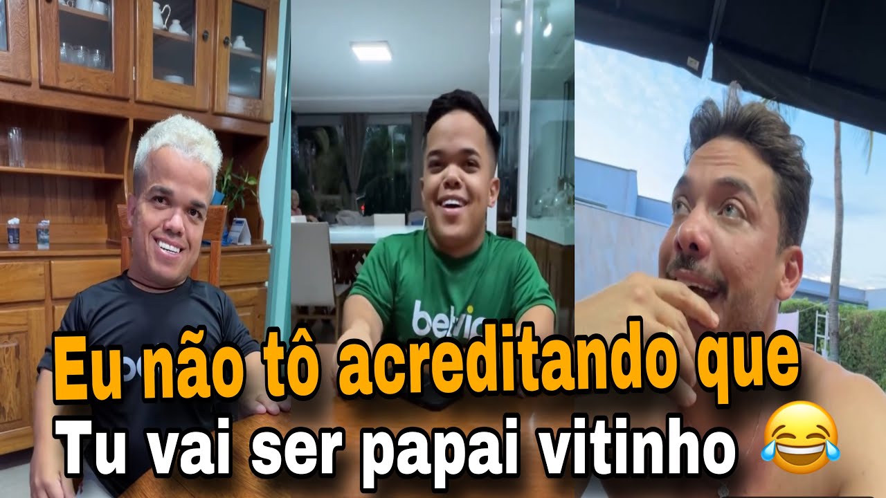 😂 JUNINHO ANÃO REVELA PRO WESLEY SAFADÃO QUE O VITINHO VAI SER PAPAI, TUDO ACONTECEU EM FLECHEIRAS