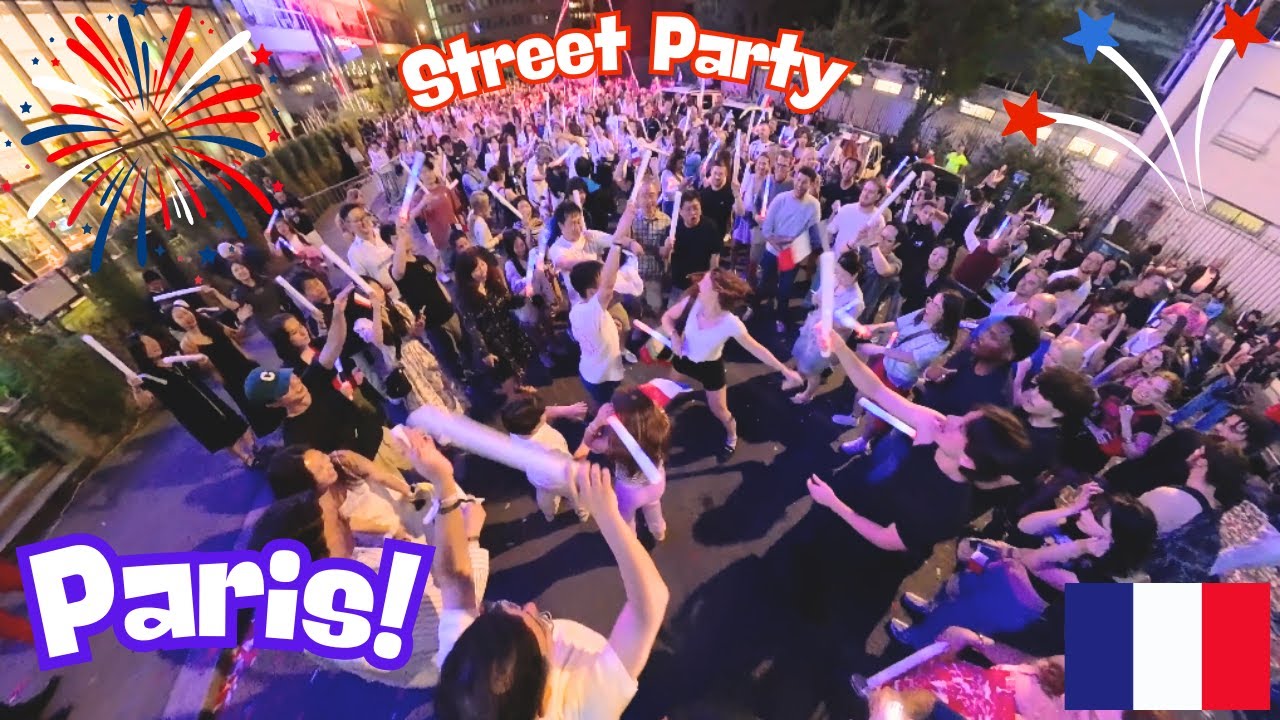 Biggest Party Ever Next To The Eiffel Tower!