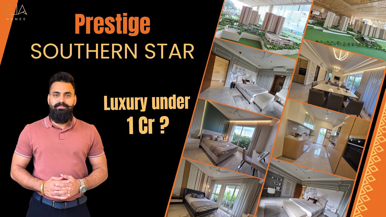 Would You Pay ₹87L For THIS Lifestyle? Prestige Southern Star 4BHK Tour, Price, & Amenities|EJAHOMES