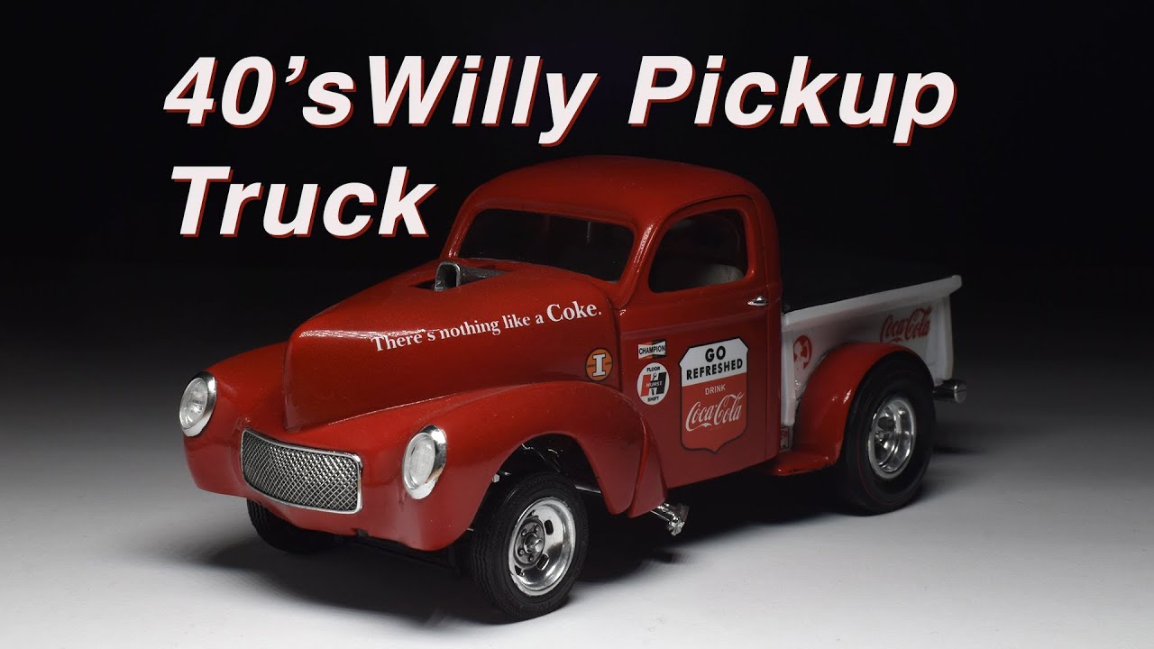Building Willy Pickup Truck | AMT Model kit step by step | ASMR Building