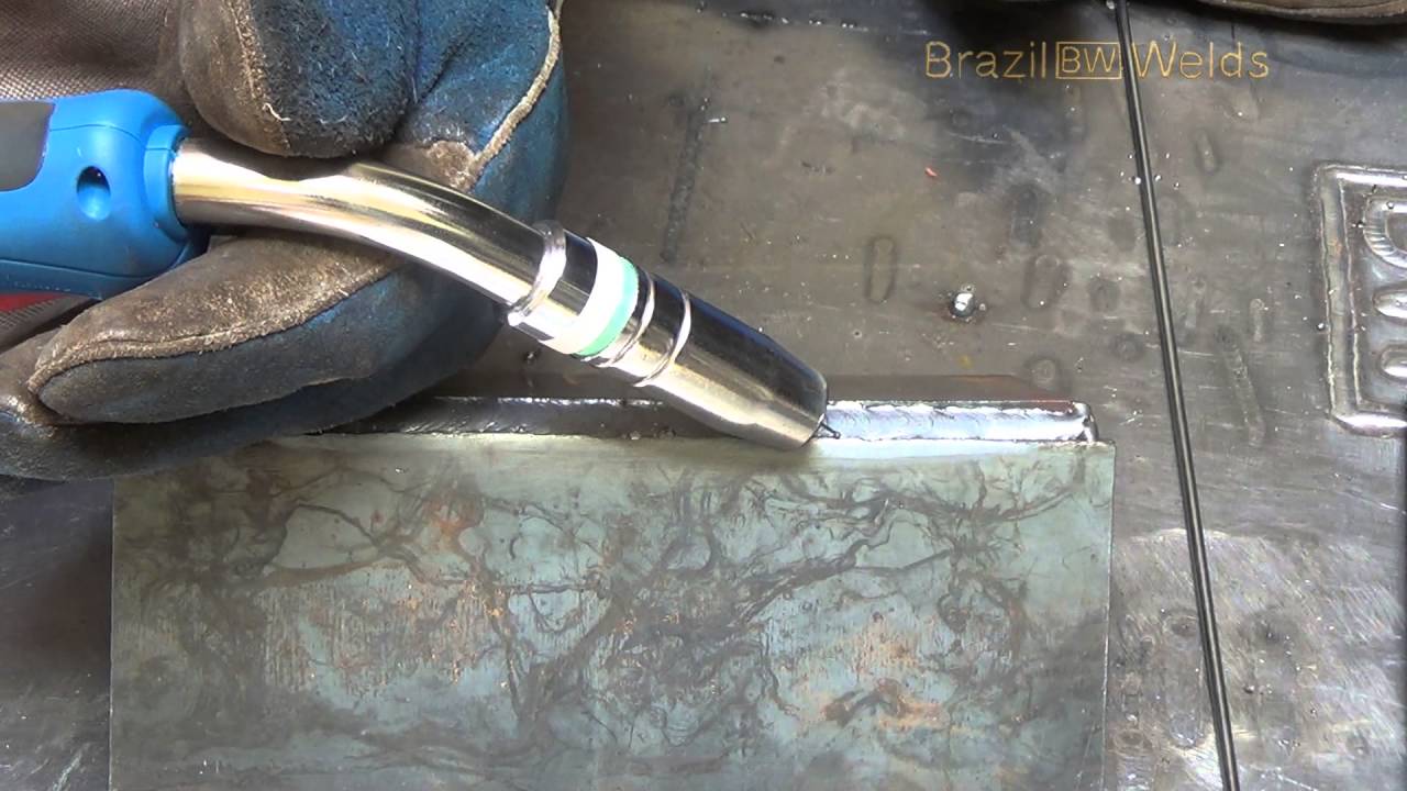 Curso de Solda MIG, - Aula 4 -Dicas para iniciantes, Passe de raiz e acabamento em chapas de 5 mm