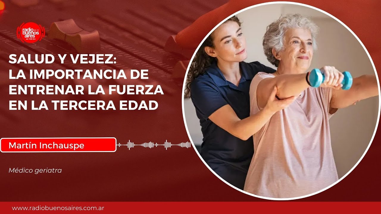 ¿Se puede ganar músculo después de los 60? El Dr. Martín Inchauspe explica cómo transformar tu salud