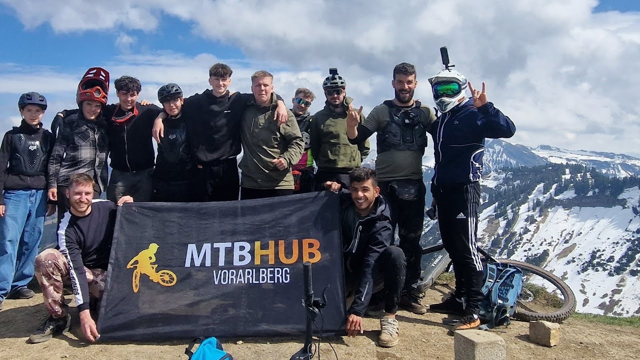 First big outride with MTB-HUB Vorarlberg               Hohe Kugel 2025