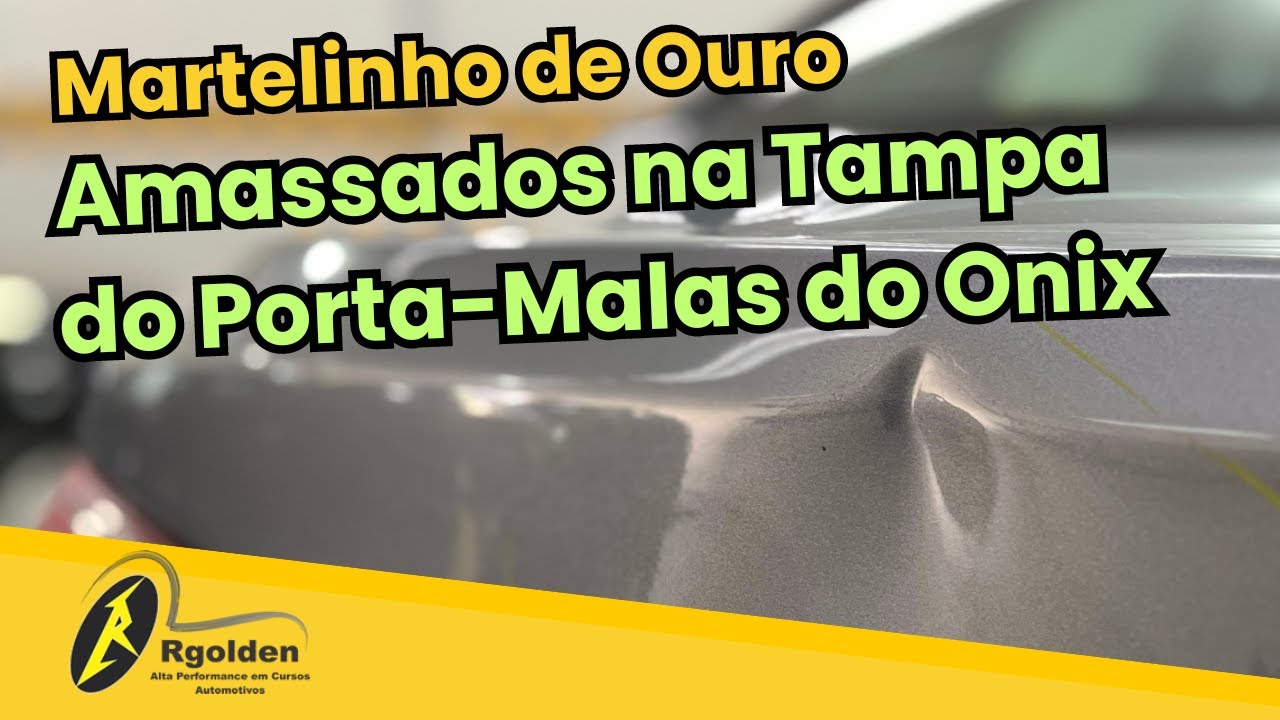 Martelinho de Ouro: Dicas para Amassados na Tampa do Porta-Malas do Onix