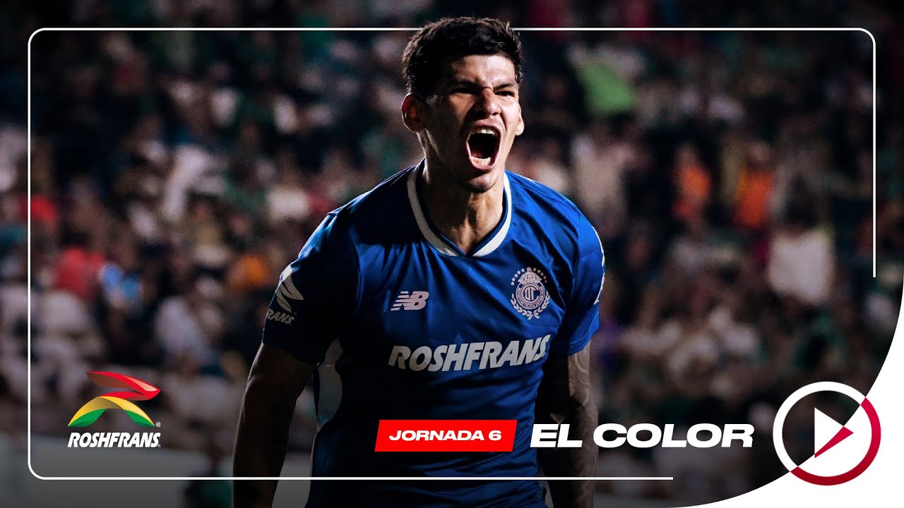 El Color del partido Le&oacute;n vs Toluca J6 CL2025