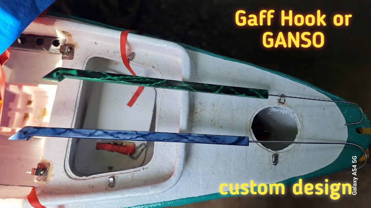 D.I.Y GAFF HOOK OR GANSO FOR FISHING HOW ITS MADE IN PHILIPPINES