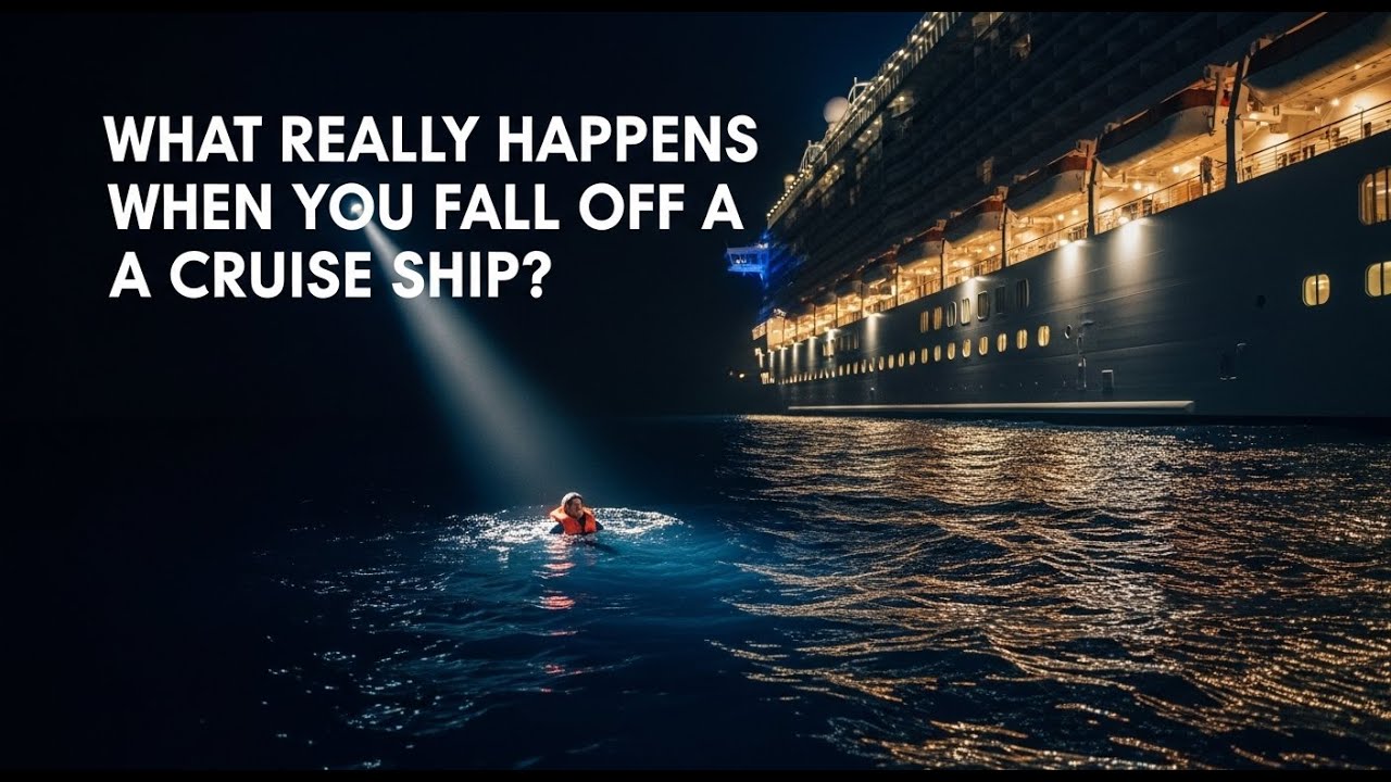 WHAT REALLY HAPPENS WHEN YOU FALL OFF A CRUISE SHIP?