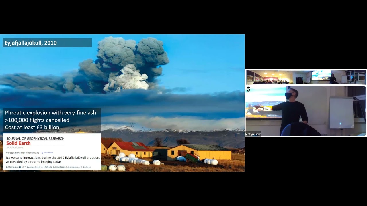 Iestyn Barr: Ice on fire - a global picture of volcano-glacier interactions - research talk