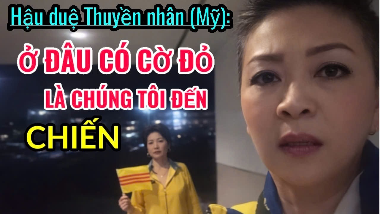 Hậu duệ Thuyền Nhân (Mỹ): Ở đâu có Cờ đỏ là chúng tôi đến CHIẾN #vietvision