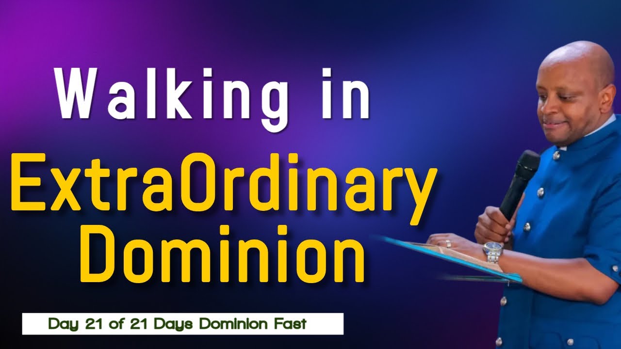 Day 21 of 21: Walking in Extra Ordinary Dominion
