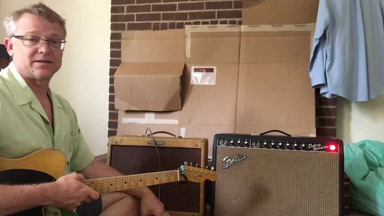 Vintage Amp comparison : 1960 Fender tweed Deluxe v 1966 Fender Deluxe Reverb