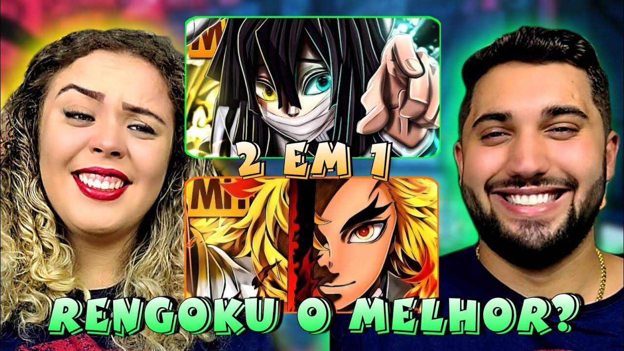 REACT - |2 EM 1| Vibe Rengoku 🔥 e Tipo Obanai 🐍 | MHRAP
