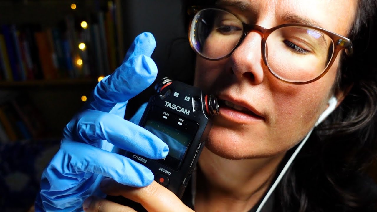 ASMR Mouth Sounds Tascam & new Triggers at 100% Sensitivity (no talking)