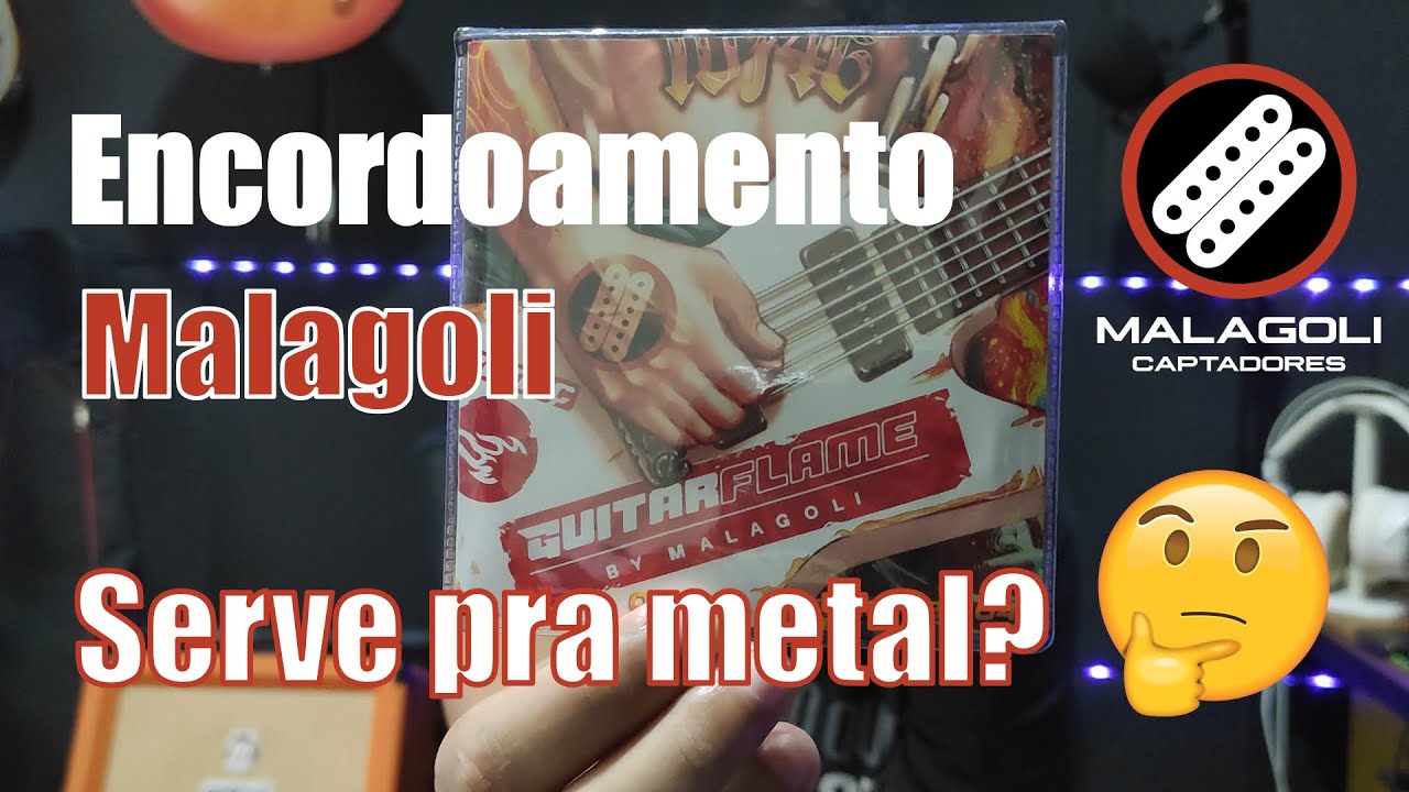 [Review comparativo] Encordoamento Guitar Flame by Malagoli X Solez