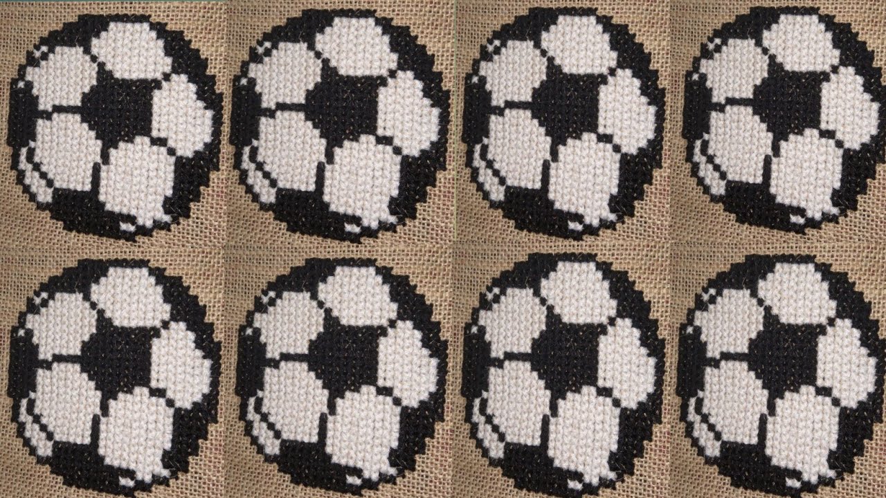 Ason Selai.How To Make  New Beginner Easy Cross Stitch Ball  Woollen Sitting Mat/Rug/ Ason Design.