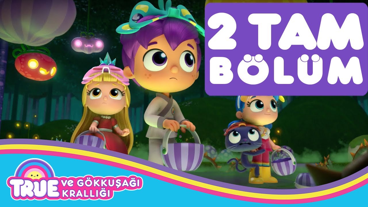 Eğlenceli İki Bölüm Bir Arada: True ve Gökkuşağı Krallığı 🌈  Çizgi Film - Cartoon Network