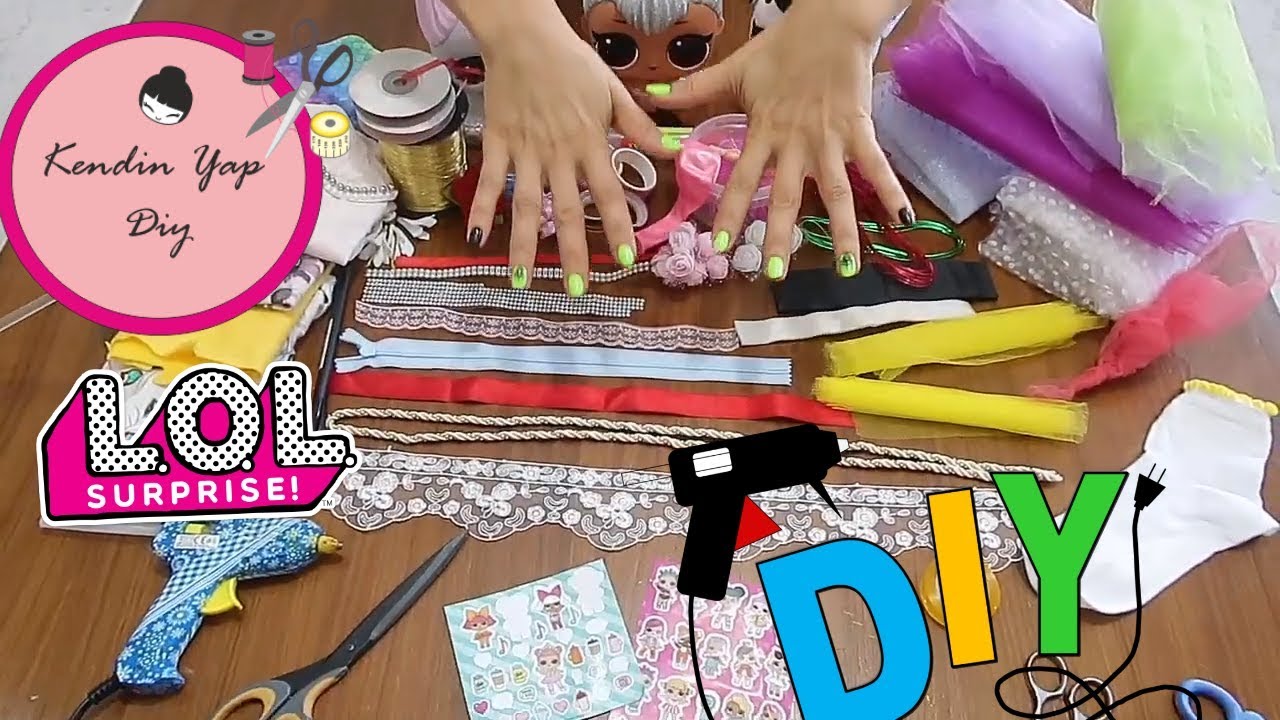Siri DIY LOL Kombin Malzemelerimizi Seçiyor Easy No Sew Clothes for LOL Dolls | Bidünya Oyuncak🦄
