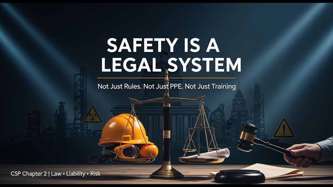 BCSP Chapter 2 – Legal Foundations of the Safety Profession | QHSE Talks