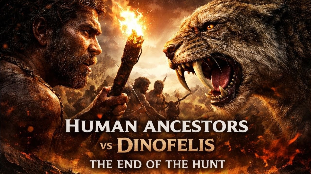 Ancestors vs Dinofelis – The End of the Hunt