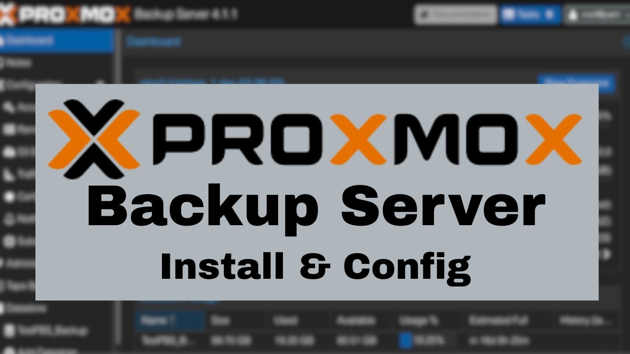 Простая настройка сервера резервного копирования Proxmox для начинающих!