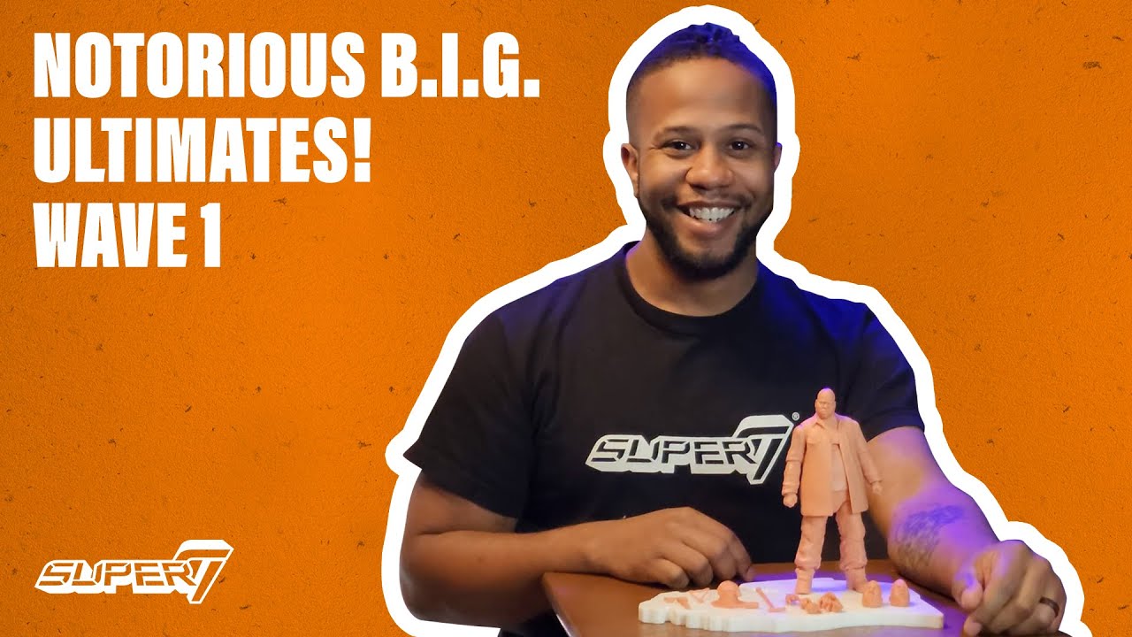 Notorious B.I.G. ULTIMATES! Wave 1 Figure from Super7