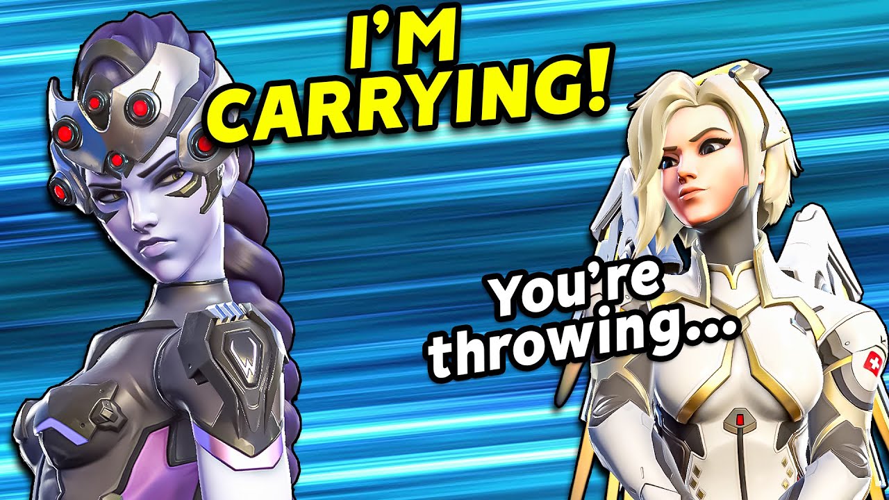 This Silver Widowmaker says they CARRIED... but got accused of THROWING? (Overwatch 2)
