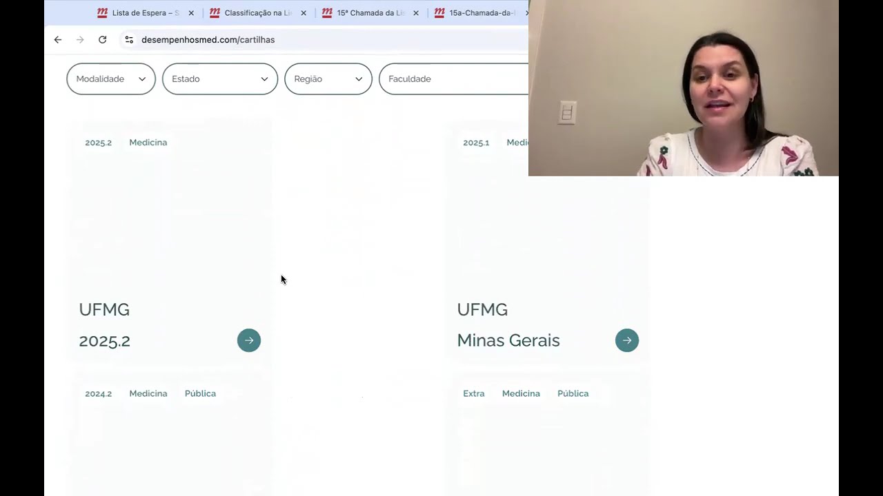 Como achar o quanto uma lista de espera roda no SISU