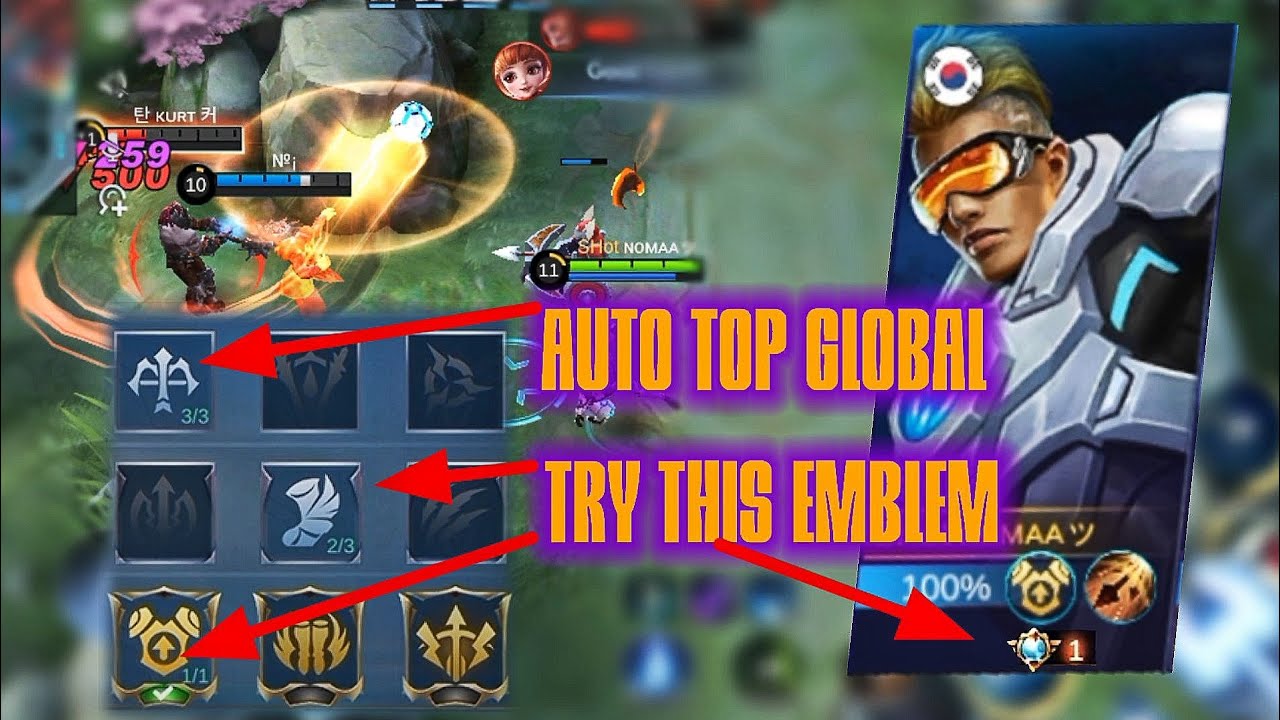 BEST EMBLEM BUILD FOR BRUNO 2022 | TOP 1 GLOBAL BRUNO GAMEPLAY - MLBB